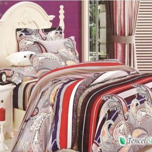 Bộ chăn ga gối cotton lụa Hàn Quốc - CTL 1124