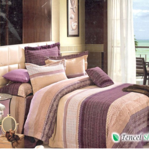 Bộ chăn ga gối cotton lụa Hàn Quốc - CTL 1131
