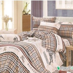 Bộ chăn ga gối cotton lụa Hàn Quốc - CTL 1144