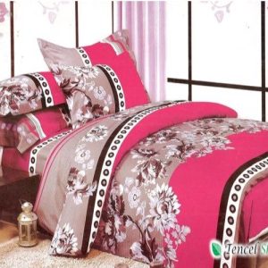 Bộ chăn ga gối cotton lụa Hàn Quốc - CTL 1146