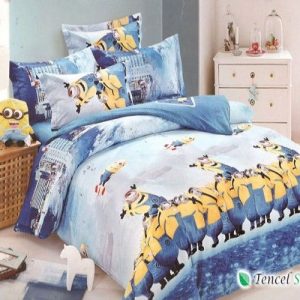 Bộ chăn ga gối hình Minion - CTL 1185T
