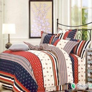 Bộ chăn ga gối cotton lụa Hàn Quốc - CTL 1192