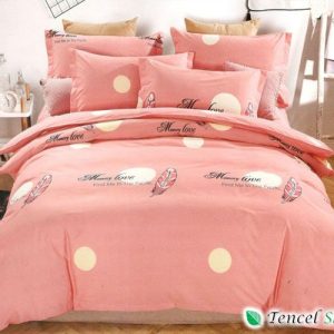Bộ vỏ chăn ga gối cotton nhung hoa hồng - NM215