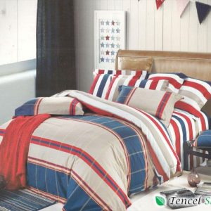 Bộ vỏ chăn ga gối cotton lụa Hàn Quốc- CTL 1203