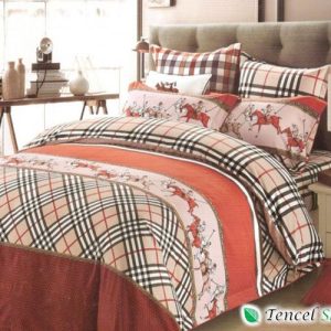 Bộ Vỏ Chăn Ga Gối 100% Tencel Nhung Ga Phủ Chần Bông - TCG 077